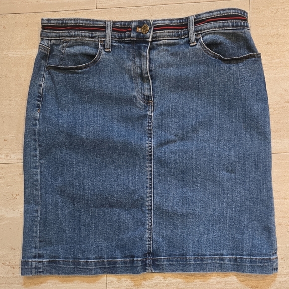 Talbots Dresses & Skirts - Talbot's Denim Blue Jean Pencil  Skirt